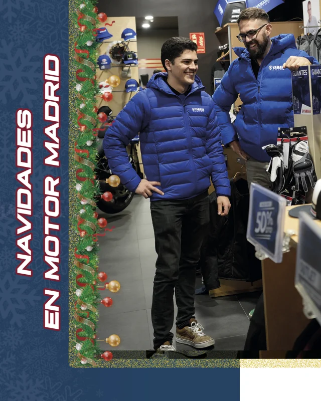 Las Navidades ya han llegado en Yamaha Motor Madrid🥳🎄

Descubre todos nuestros descuento y aprovecha para hacer el mejor regalo perfecto para los moteros.

Muchas gracias a @danielfflor por las fotos tan profesionales 🥰

¡¡Hasta -50% en boutique!!

Calle de Zurbano, 93-95
WhatsApp 676208025

#yamaha #yamahafriends 
#yamahanavideña #navidad2025 
#madrid