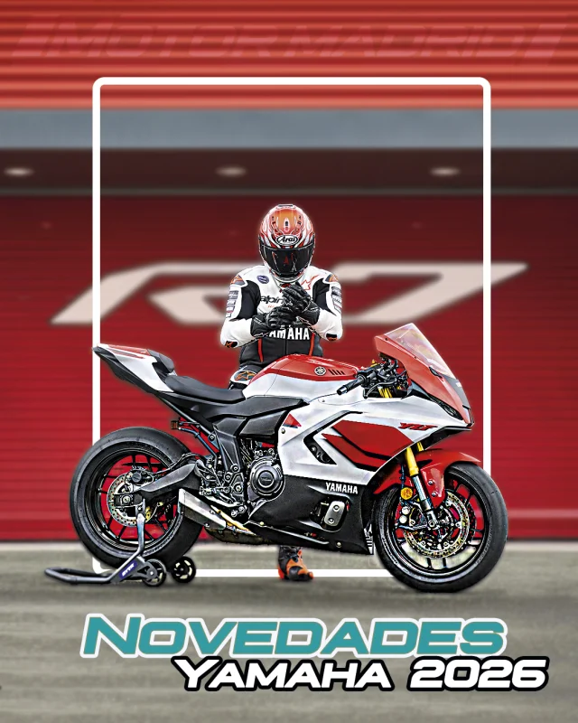 R7 2026

Disponible en tres colores:
-Icon Blue
-Midnight Black
-Anniversary White

Versión Full para carnet A o limitada para carnet A2

#r7 
#yamaha