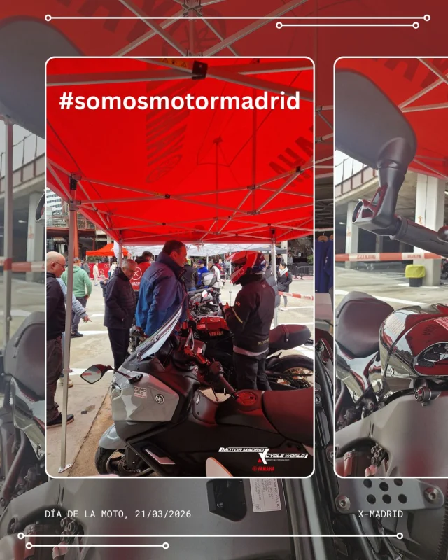 Un sábado un poco frío, nublado y con viento se ha vuelto en una experiencia hecha de risas, nuevas y viejas amistades. 

Muchas gracias a tod@s vosotr@s por habernos tenido compañía durante el día y haberos venido de ruta con nosotros :).

Esperamos que lo hayáis disfrutado y que os enten ganas de volver a probar una de nuestras Yamaha.

¡Nos vemos a la próxima y.... mucho gaaass!

#yamaha #somosmotormadrid #friendship 
#amistad #r9 #mt09 #tenere #tenere700 
#mt07 #xsr900